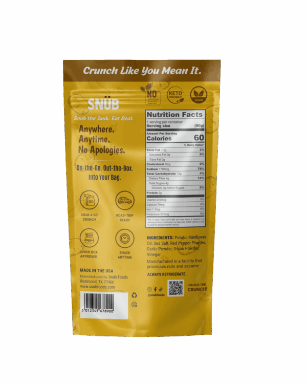 Potato – Chilli Garlic Heat (130g Pouch) - Image 2